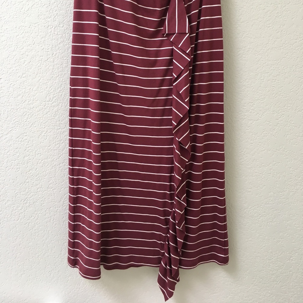 Striped Maxi Skirt
